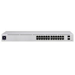 Anúncio: Hub Switch Ubnt USW-24-BR Unifi Gigabit 24 Portas / RJ-45 / 2P / 1G / SFP / 120W