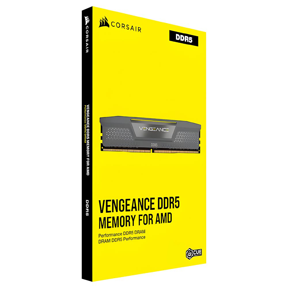Memoria RAM Corsair Vengeance DDR5 32GB (2x16GB) 6000MHz - Negro