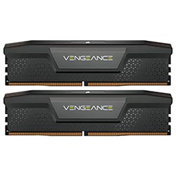 Memoria RAM Corsair Vengeance DDR5 64GB (2x32GB) 6400MHz - Negro (CMK64GX5M2B6400C42)