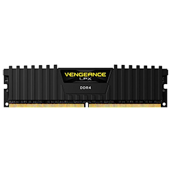 Memoria RAM Corsair Vengeance LPX DDR4 16GB 2666MHz - Negro (CMK16GX4M1A2666C16)