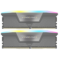 Anúncio: Memória RAM Corsair Vengeance RGB DDR5 32GB (2x16GB) 5600MHz - Preto / Cinza (CMH32GX5M2B5600Z36K)