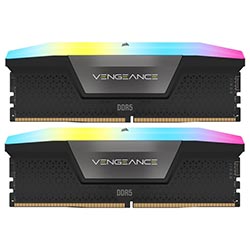Memoria RAM Corsair Vengeance RGB DDR5 32GB (2x16GB) 6000MHz - Gris (CMH32GX5M2E6000C36)