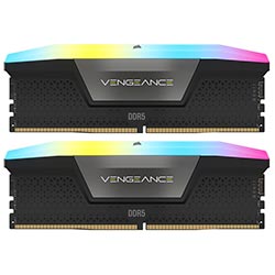 Anúncio: Memória RAM Corsair Vengeance RGB DDR5 32GB (2x16GB) 7200MHz - Preto (CMH32GX5M2X7200C34)