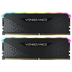 Anúncio: Memória RAM Corsair Vengeance RGB RS DDR4 16GB (2x8GB) 3200MHz - Preto (CMG16GX4M2E3200C16)