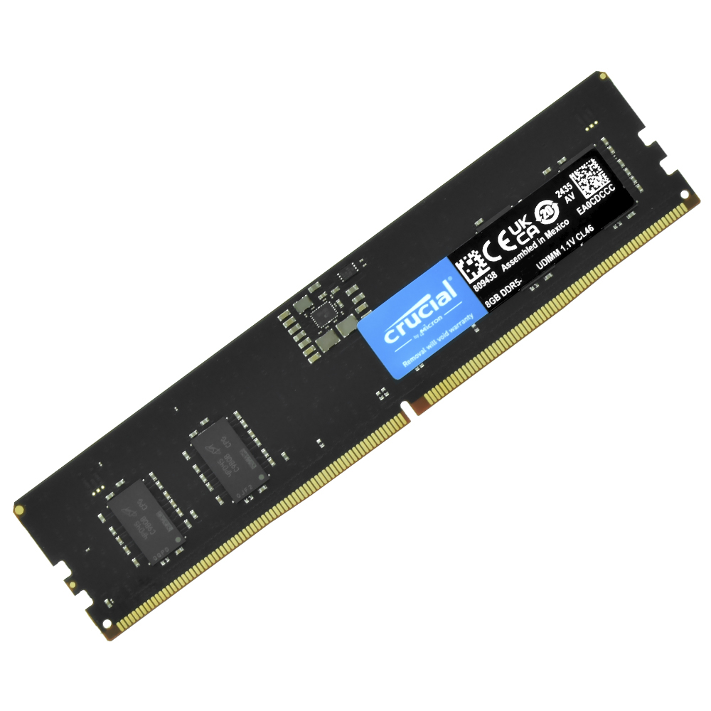 Memória RAM Crucial DDR5 8GB 4800MHz - CT8G48C40U5 | CRUCIAL