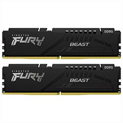 Anúncio: Memória RAM Kingston Fury Beast DDR5 32GB (2x16GB) 5600MHz - Preto