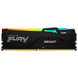 Memoria RAM Kingston Fury Beast DDR5 32GB 5200MHz RGB - Negro (KF552C40BBA-32)