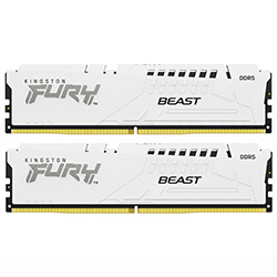 Memoria RAM Kingston Fury Beast DDR5 64GB (2x32GB) 5600MHz - Blanco (KF556C40BWK2-64)