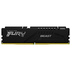 Memoria RAM Kingston Fury Beast DDR5 8GB 5200MHz - Negro (KF552C40BB-8)