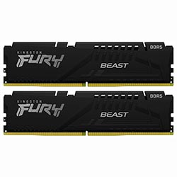 Anúncio: Memória RAM Kingston Fury Beast Expo DDR5 64GB (2x32GB) 5600MHz - Preto (KF556C36BBEK2-64)