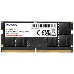 Memoria RAM para Notebook ADATA DDR5 32GB 4800MHz - AD5S480032G-S