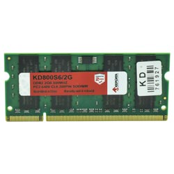 Memoria RAM para Notebook Keepdata DDR2 2GB 800MHz - KD800S6/2G