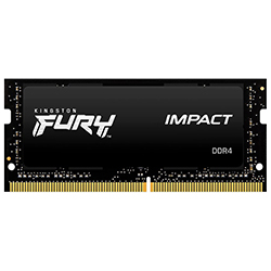 Memoria RAM para Notebook Kingston Fury Impact DDR4 32GB 3200MHz - Negro (KF432S20IB/32)
