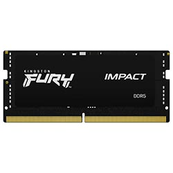 Memoria RAM para Notebook Kingston Fury Impact DDR5 16GB 4800MHz - Negro (KF548S38IB-16)