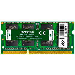 Memoria RAM para Notebook Macrovip DDR3 8GB 1333MHz - MV13S9/8