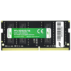 Memória RAM para Notebook Macrovip DDR4 16GB 3200MHz - MV32S22/16