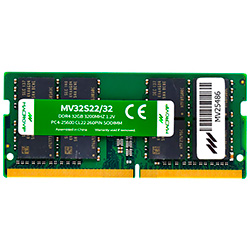 Memoria RAM para Notebook Macrovip DDR4 32GB 3200MHz - MV32S22/32