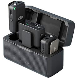 Microfone DJI Mic Wireless (FCC) - Preto | DJI | Visãovip Informática