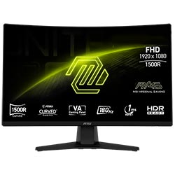 Monitor Gamer MSI Mag 242C 23.6" Full HD Curvo VA 180Hz / 1Ms - Negro