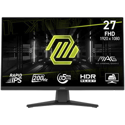 Monitor Gamer MSI Mag 272F 27" Full HD IPS 200Hz / 0.5Ms - Negro