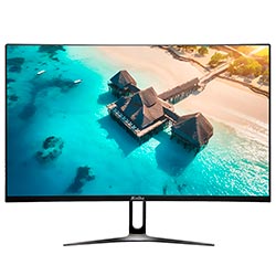 Monitor Kolke KES-461 23.6" Full HD LED Curvo 60Hz / 5MS - Blanco
