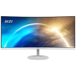 Monitor MSI Pro MP341CQW 34" UWQHD Curvo 100Hz / 1Ms - Blanco