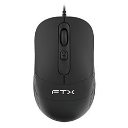 Mouse FTX MW73 Wireless - Negro / Gris
