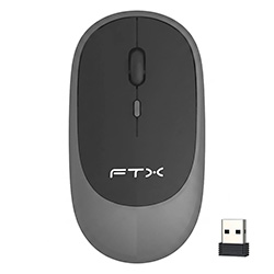 Mouse FTX MWB59 Wireless / Bluetooth - Negro / Gris
