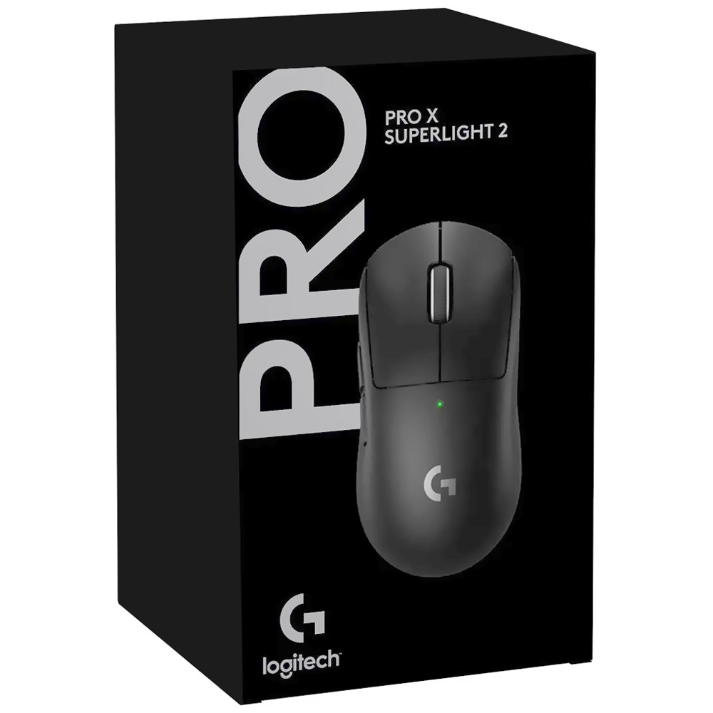 Mouse Gamer Logitech Pro X Superlight 2 Wireless - Preto (910