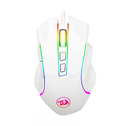 Anúncio: Mouse Gamer Redragon Griffin M607W USB / RGB - Branco