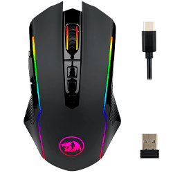 Mouse Gamer Redragon M910-KS Ranger Lite Wireless / RGB - Negro