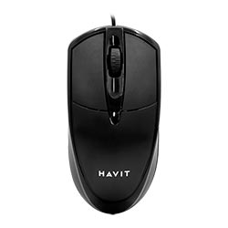 Mouse Havit MS4217 Óptico USB - Negro