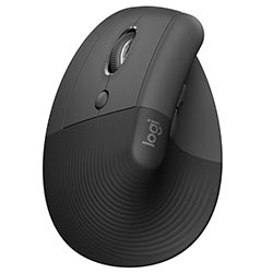 Anúncio: Mouse Logitech Lift Left Vertical Wireless - Preto (910-006467)