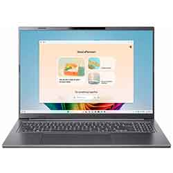 NB ACER ASPIRE 16 AI A16-61MT-R6PG RYZEN AI 9 365 2.0GHz/32GB/1TB SSD/16" WUXGA IPS 120Hz /TOUCH/W11/INGLES STEEL CINZA NX.JNLAA.003