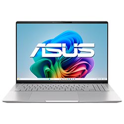 Notebook ASUS Vivobook S 16 OLED M5606WA-IS99 AMD Ryzen AI 9 365 Pantalla OLED QHD+ / 32GB de RAM / 1TB SSD - Cool Plata (Inglés)