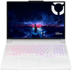Notebook Gamer Lenovo Legion 7 16IAX10 Intel Core Ultra 7 255HX Pantalla WQXGA OLED 16.0" / 32GB de RAM / 1TB SSD / GeForce RTX5060 8GB / Win11 - Glacier Blanco (Inglés) (83KY0007US)