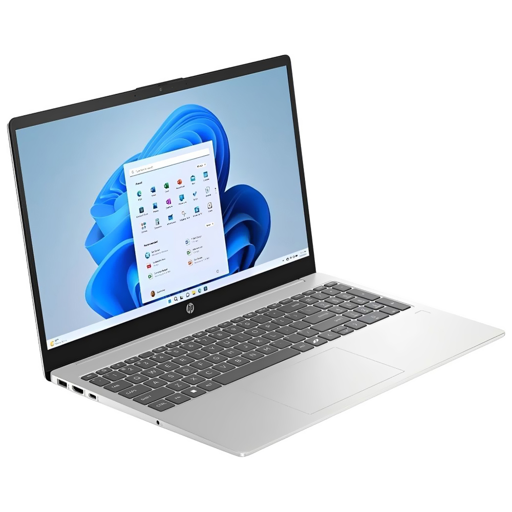 Notebook HP 15-FD0133WM Intel Core i3 N305 Pantalla Full HD 15.6" / 8GB de RAM / 256GB SSD / Win11Home - Plata (Inglés) - vista 1