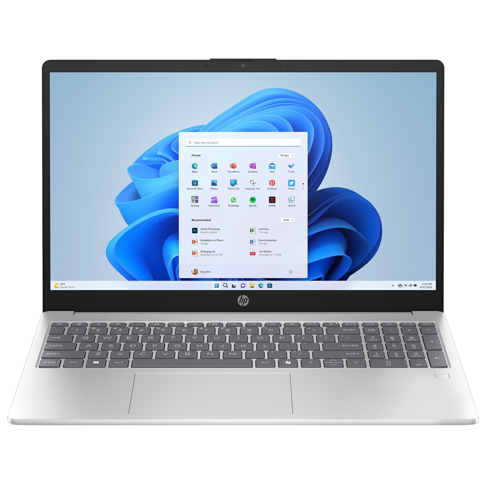 Notebook HP 15-FD0183WM Intel Core i7 1355U Pantalla Full HD 15.6" / 16GB de RAM / 1TB SSD / Win11Home - Plata (Inglés)