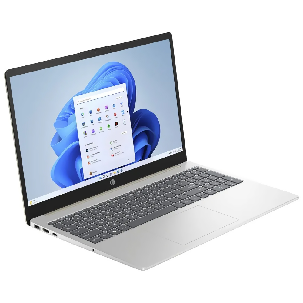 Notebook HP 15-FD0883NR Intel Core i3 N305 Tela Touch HD IPS 15.6