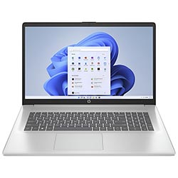 Notebook HP 17-CP2025DX AMD Ryzen 5 7520U Pantalla FHD 17.3" / 8GB de RAM / 512GB SSD - Plata (Inglés)