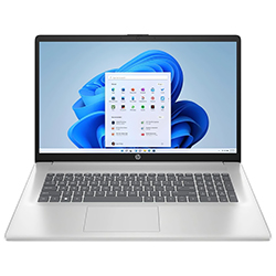 Notebook HP 17-CP3005DX AMD Ryzen 5 7430U Tela Full HD 17.3