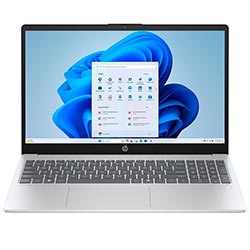 Notebook HP Omnibook 3 AI 15-FN0105DX AMD Ryzen AI 5 330 Pantalla Touch Full HD 15.6" / 16GB de RAM / 512GB SSD / Win11Home - Plata (Inglés)