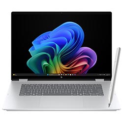 Anúncio: Notebook HP Omnibook 7 Flip 16-AU0773CL Intel Core Ultra 7 258V Tela Touch 3K 16.0" / 32GB de RAM / 1TB SSD / Win11Home - Prata (Inglês)