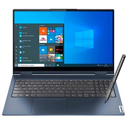 Notebook Lenovo IdeaPad 5 2-en-1 16IAL10 Intel Core Ultra 7 255 Pantalla Touch WUXGA 16.0" / 32GB de RAM / 1TB SSD / Win11Home - Cosmic Azul (83KS001BUS) (Inglés)