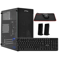 PC Montado Intel Core i3 2130 de 3.4GHz / 8GB de RAM / 240GB SSD + Kit Gamer - Negro