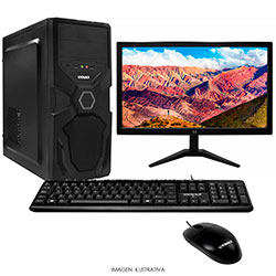 PC Montado Intel Core i3 4160 de 3.6GHz 8GB de RAM / 128GB SSD +