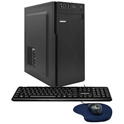 PC Montado Intel Core i7 2600 de 3.4GHz 16GB de RAM / 120GB SSD + Mouse / Teclado / Mouse pad - Negro
