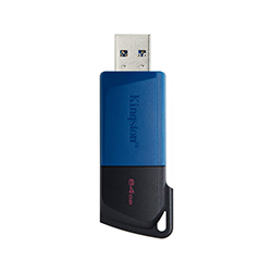 Pendrive Kingston 64GB USB 3.2 - Negro (DTXM/64GB)