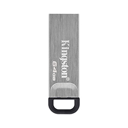 Pendrive Kingston 64GB USB 3.2 - Plata (DTKN/64GB)