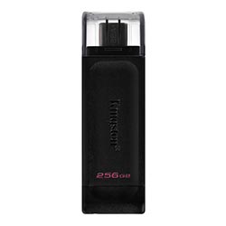 Pendrive Kingston DataTraveler 70 256GB Type-C 3.2 - Negro (DT70/256GB)